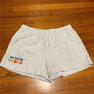 SKIMS New York City Cotton Fleece Shorts - BRAND NEW WITH TAGS